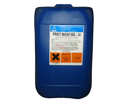 Смывка для красочных валиков и резины IMAF PRINTWASH-660-34 , 20л
