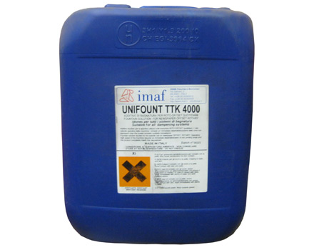 Увлажняющий раствор IMAF UNIFOUNT-TTK-4000 для COLDSET для воды низкой жесткости (от 5dH до 14dH), 20л.